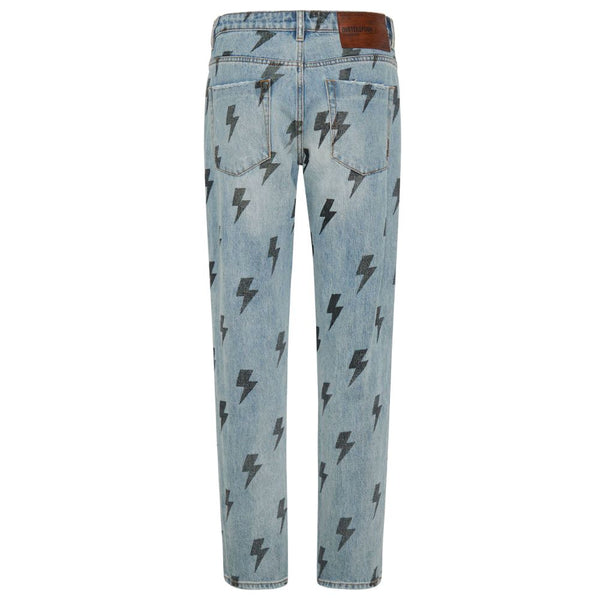 Light Blue Cotton Jeans & Pant One Teaspoon