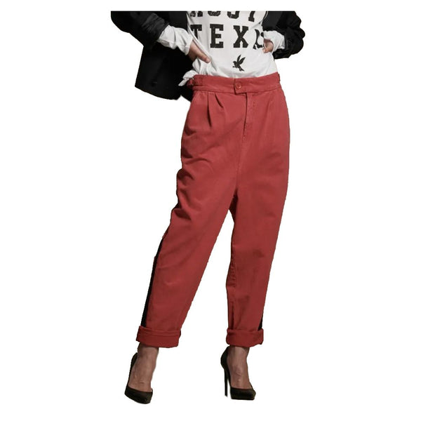 Red Cotton Jeans & Pant One Teaspoon