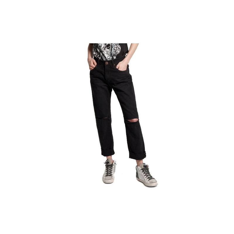 Black Cotton Jeans & Pant One Teaspoon