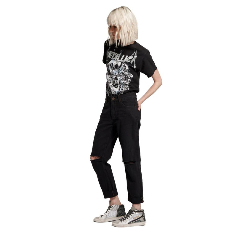 Black Cotton Jeans & Pant One Teaspoon