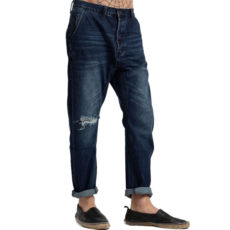 Blue Cotton Men's Jeans One Teaspoon