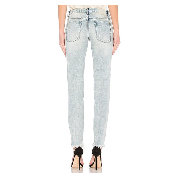 Light Blue Cotton Jeans & Pant One Teaspoon