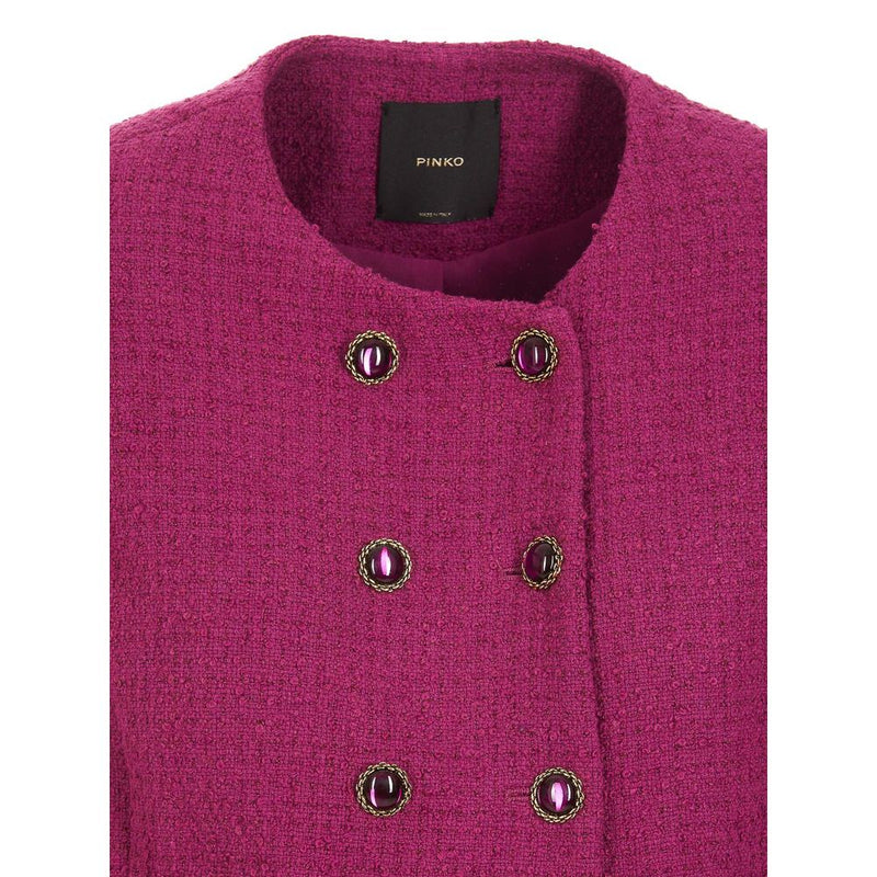 Fuchsia Cotton Suits & Blazer PINKO