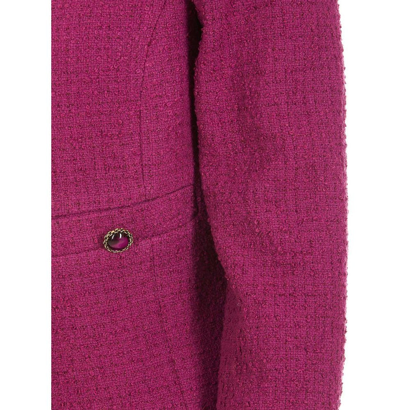 Fuchsia Cotton Suits & Blazer PINKO