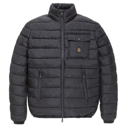 Black Nylon Men's Jacket Refrigiwear