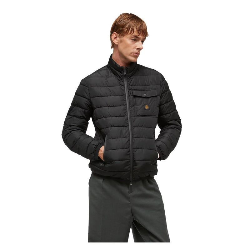 Black Nylon Men's Jacket Refrigiwear