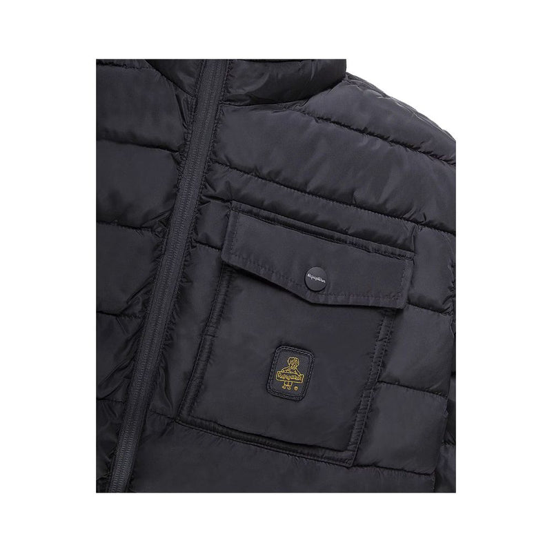 Black Nylon Men's Jacket Refrigiwear