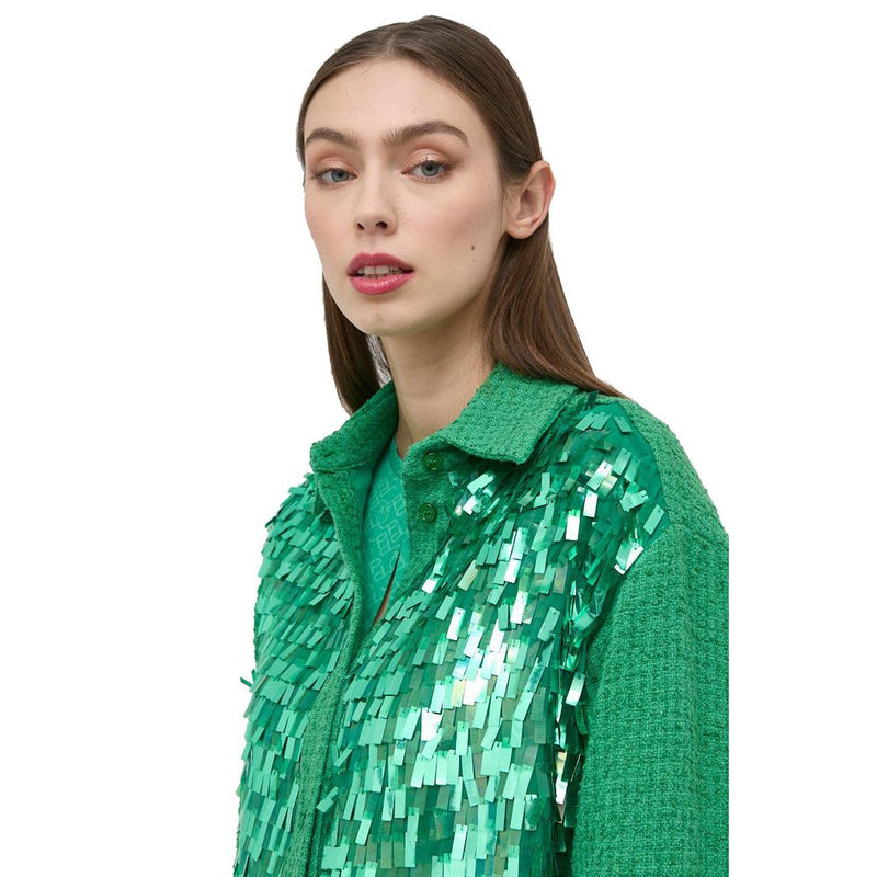 Green Cotton Shirt PINKO