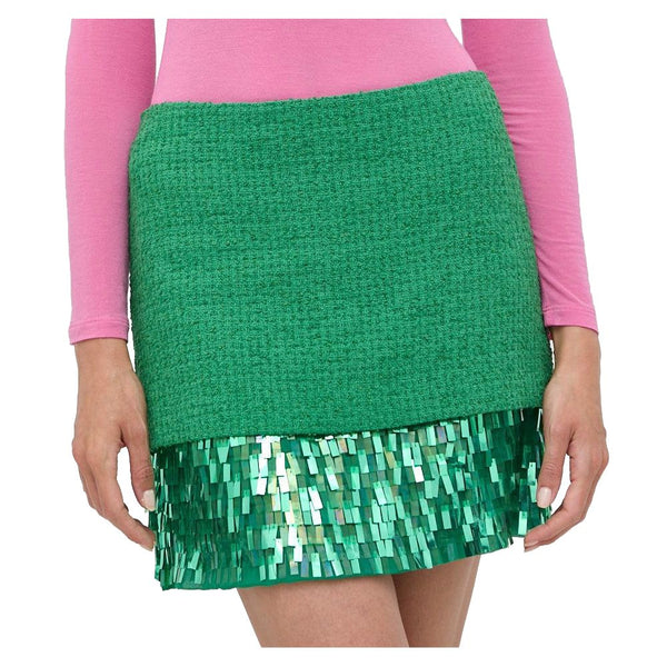 Green Cotton Skirt PINKO