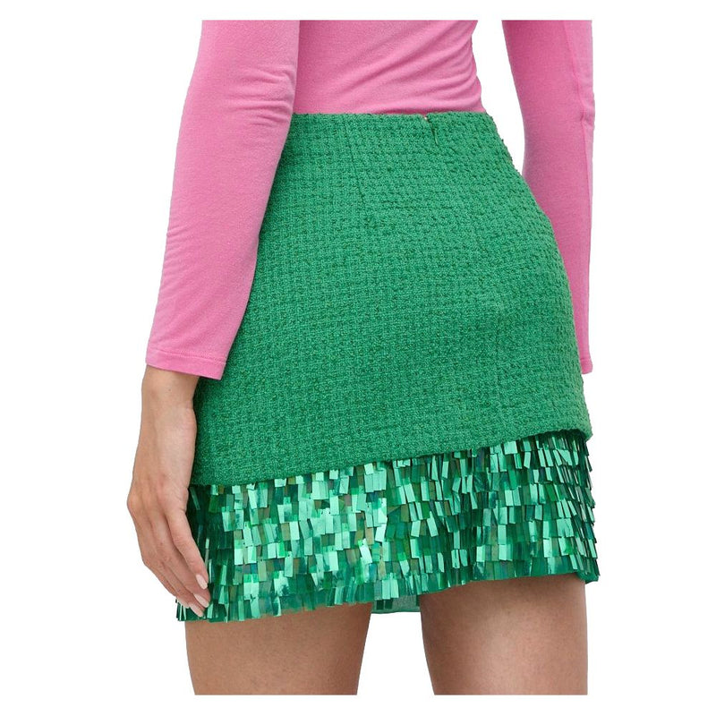 Green Cotton Skirt PINKO