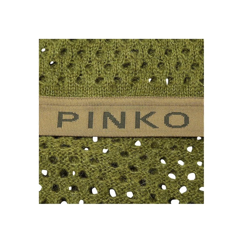 Green Acrylic Scarf PINKO