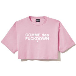 Pink Cotton Tops & T-Shirt Comme Des Fuckdown