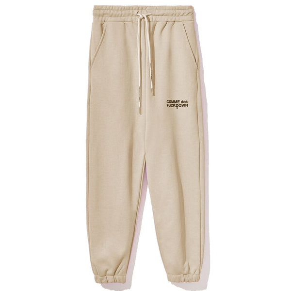 Beige Cotton Jeans & Pant Comme Des Fuckdown