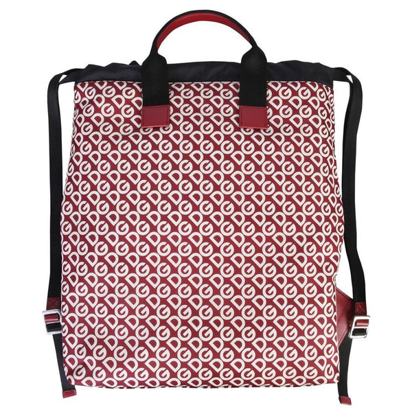 Red Polyamide Backpack Dolce & Gabbana