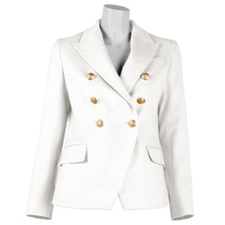 White Wool Vergine Suits & Blazer