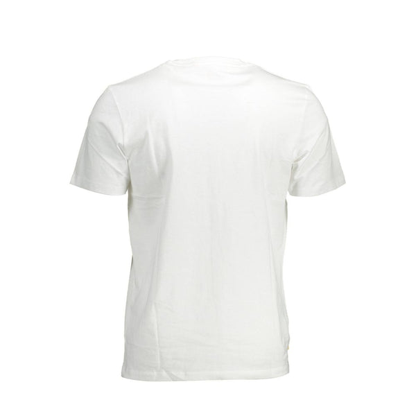 White Cotton Men TShirt Timberland