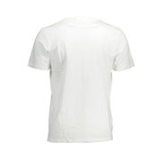 White Cotton Men T-Shirt Timberland