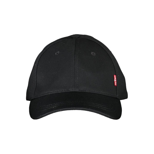 Black Cotton Men Cap Levi's