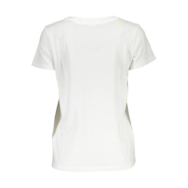 White Cotton Women T-Shirt Levi's