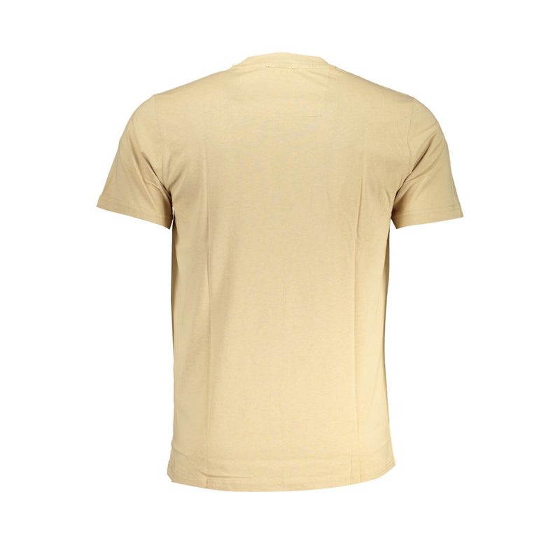 Beige Cotton T-Shirt Cavalli Class