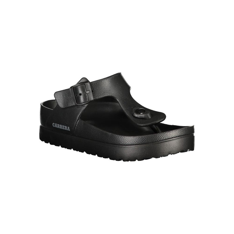 Black Polyethylene Sandal Carrera