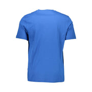 Blue Cotton Men T-Shirt Diesel