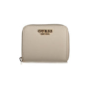 Beige Polyethylene Wallet Guess Jeans