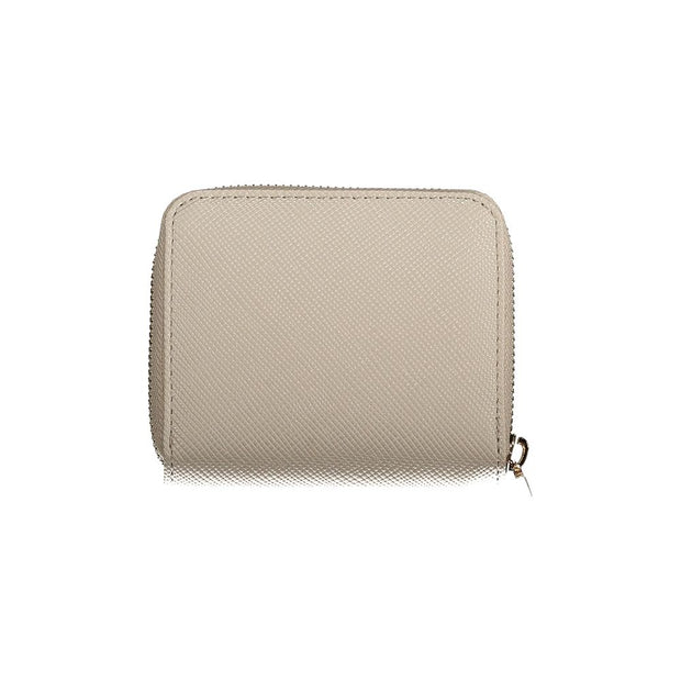 Beige Polyethylene Wallet Guess Jeans