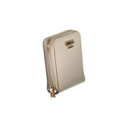 Beige Polyethylene Wallet Guess Jeans