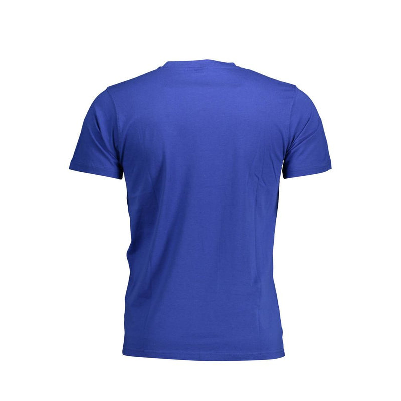 Blue Cotton T-Shirt Sergio Tacchini