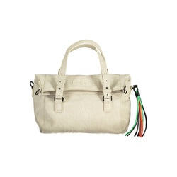 White Polyethylene Women Handbag Desigual