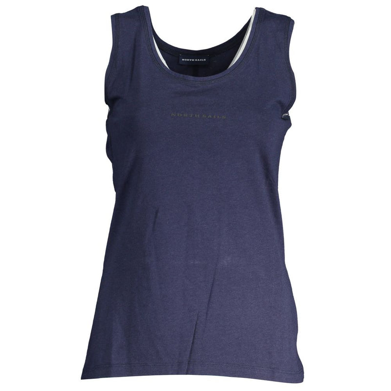 Blue Viscose Women Top North Sails