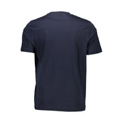 Blue Cotton Men T-Shirt Diesel