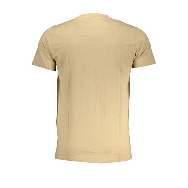 Beige Cotton T-Shirt Cavalli Class