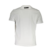 White Cotton Men T-Shirt Plein Sport