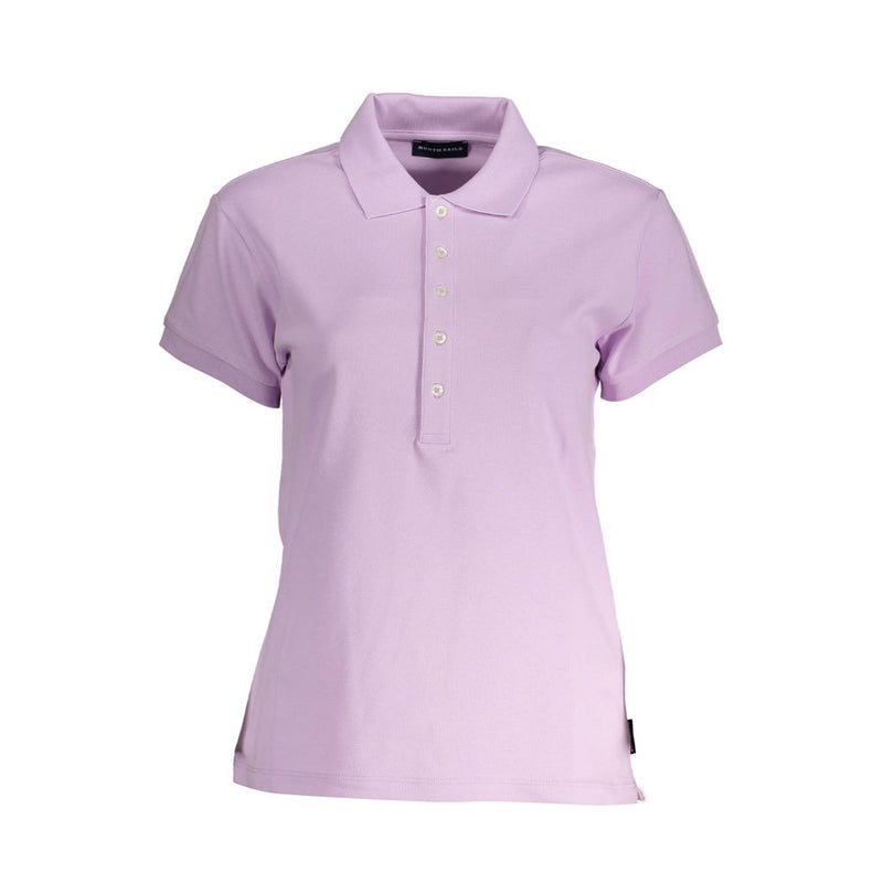 Pink Cotton Women Polo Shirt North Sails