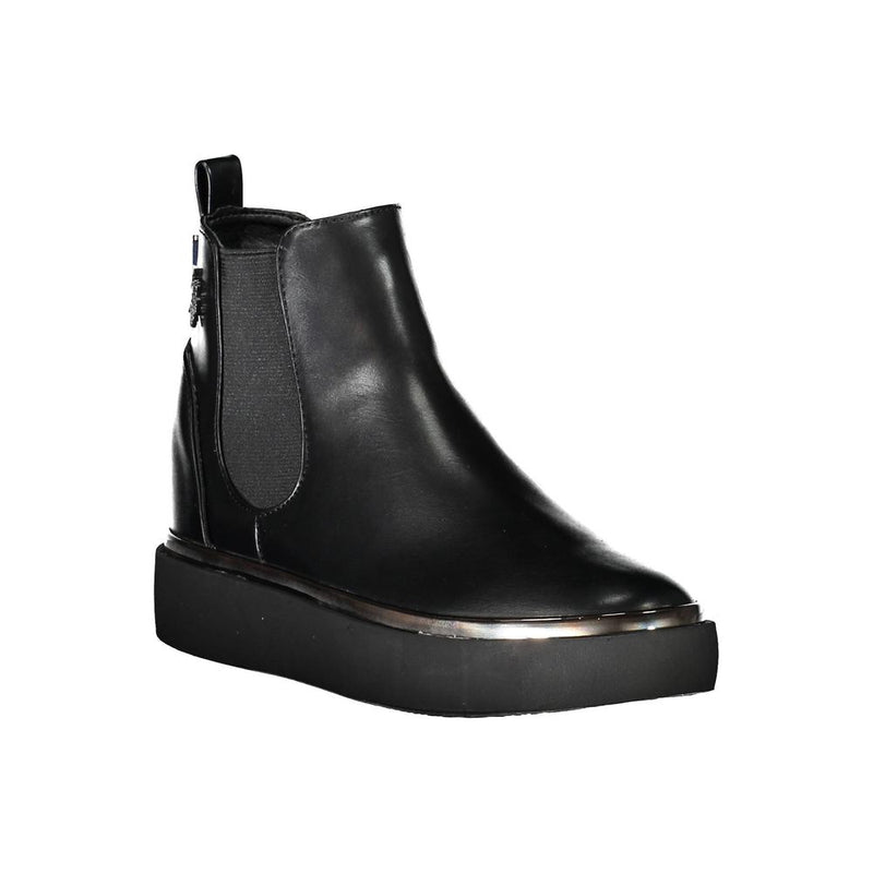 Black Polyester Women Boot U.S. POLO ASSN.