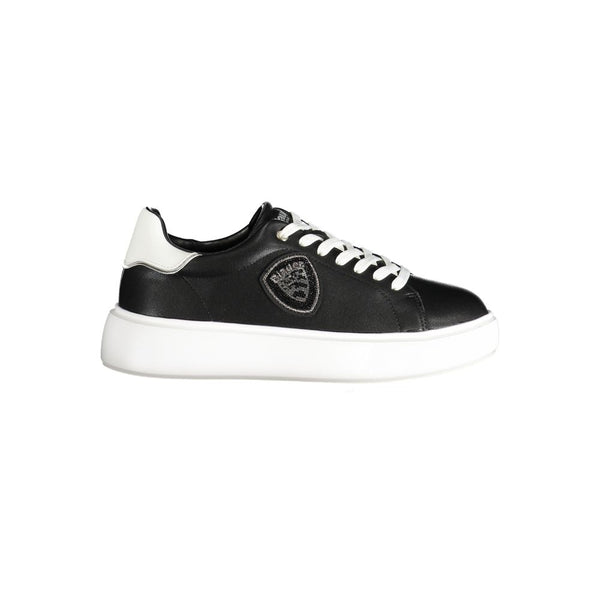 Black Polyester Sneaker Blauer