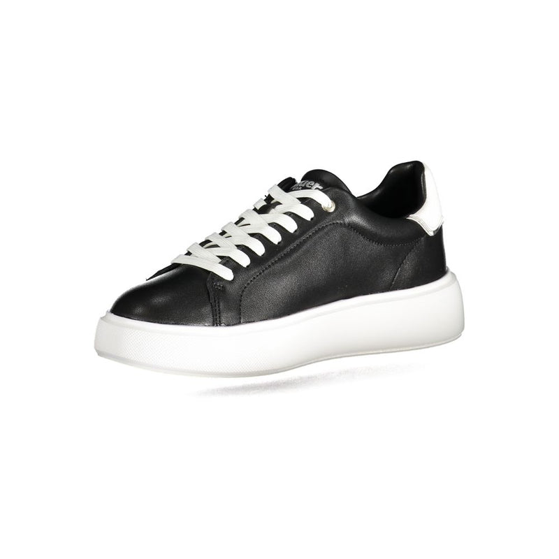 Black Polyester Sneaker Blauer