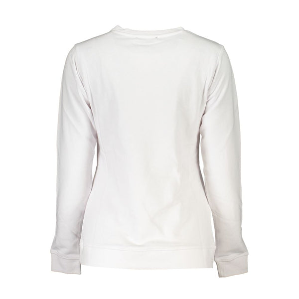 White Cotton Sweater Cavalli Class