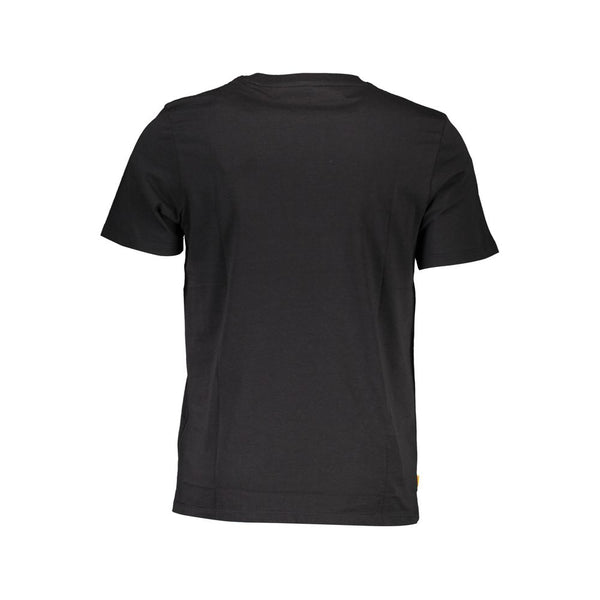 Black Cotton Men T-Shirt Timberland