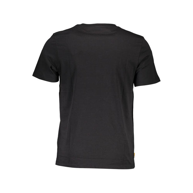 Black Cotton Men T-Shirt Timberland