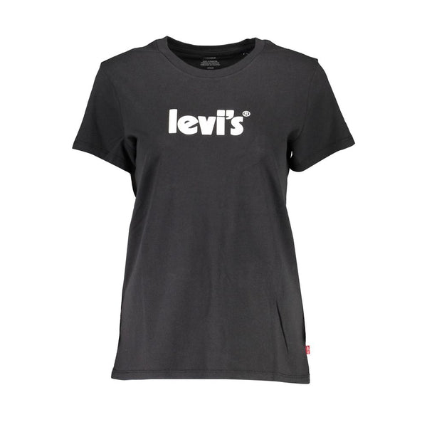 Black Cotton Tops & T-Shirt Levi's