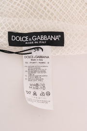 Sleeveless Transparent Net Tank Top Dolce & Gabbana