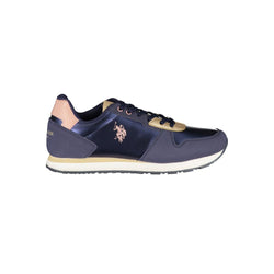 Blue Polyester Sneaker U.S. POLO ASSN.