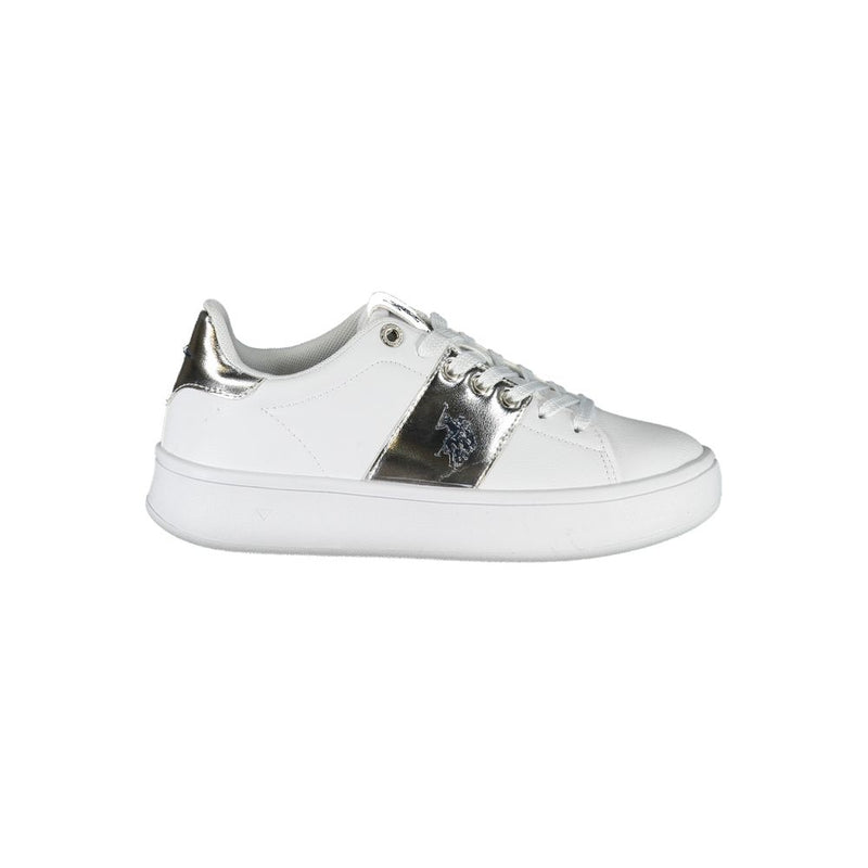 White Polyethylene Women Sneaker U.S. POLO ASSN.