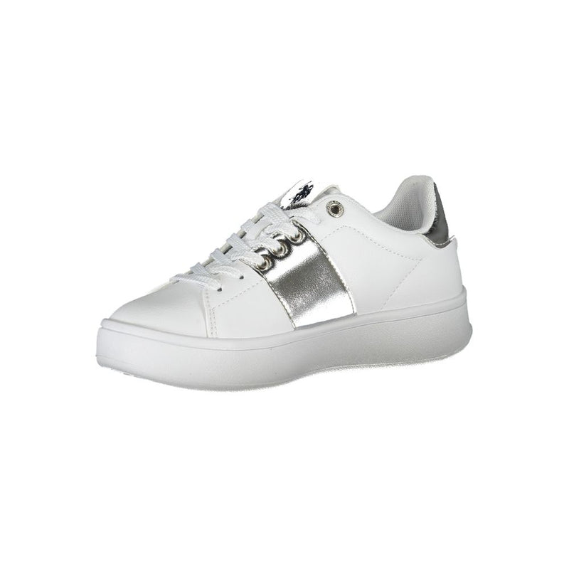 White Polyethylene Women Sneaker U.S. POLO ASSN.