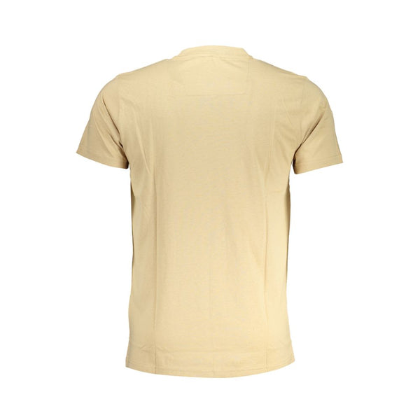 Beige Cotton T-Shirt Cavalli Class