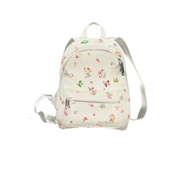 White Polyethylene Backpack Desigual