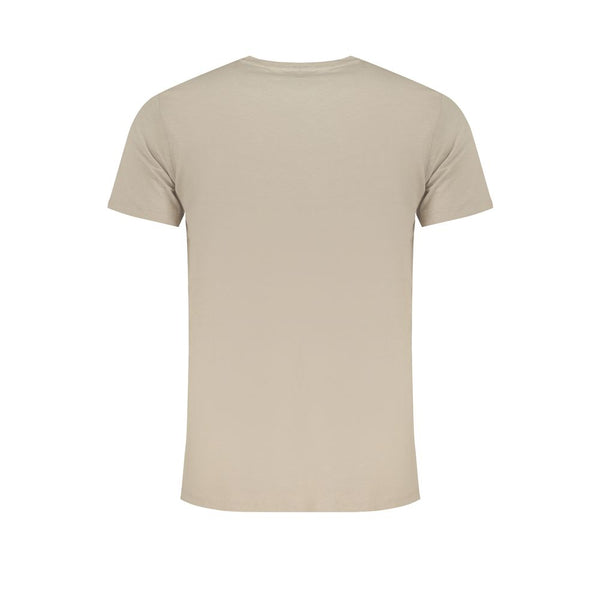 Beige Cotton T-Shirt Norway 1963